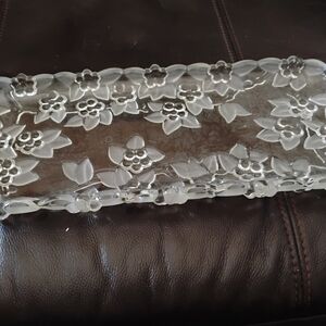 Floral Glass Tray